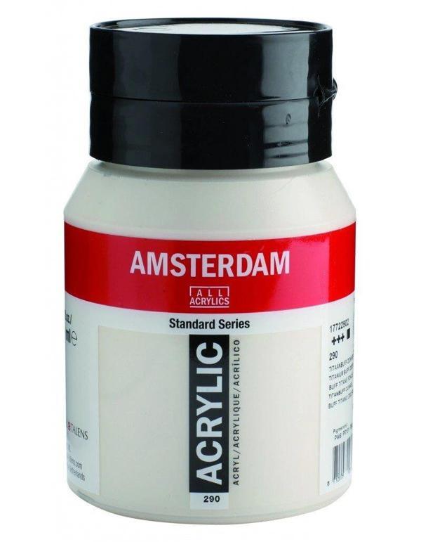 Supertrend Amsterdam Akrilik Boya 500 ml. 290 Titanium Buff Deep - Image 1