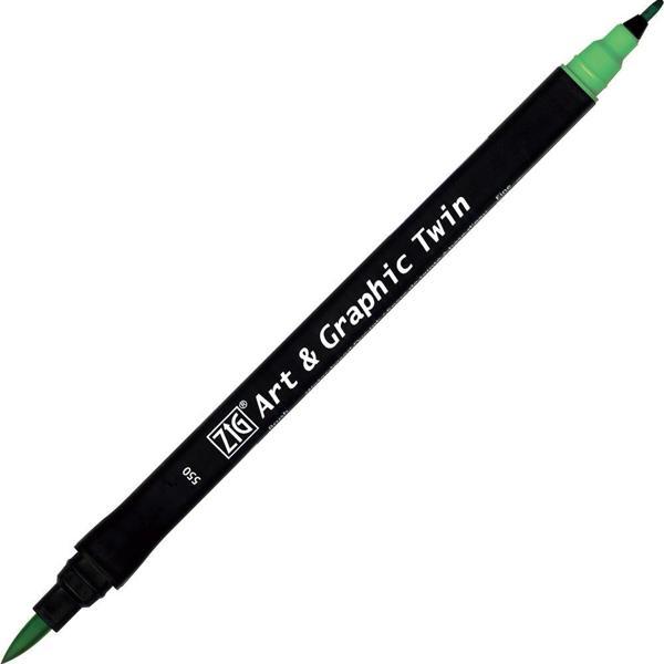 Supertrend Art & Graphic Twin Marker Çizim Kalemi 505 Pastel Green - Image 1