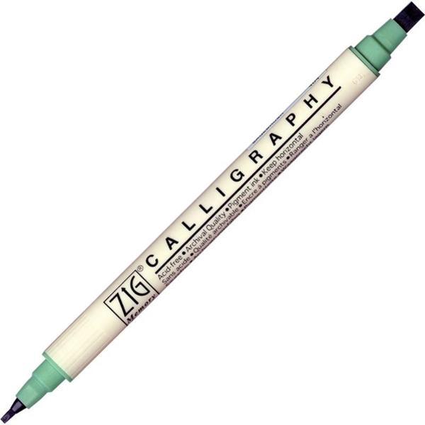 Supertrend Calligraphy Çift Uçlu Kaligrafi Kalemi 2 mm. + 5 mm. 404 Sage Brush - Image 1