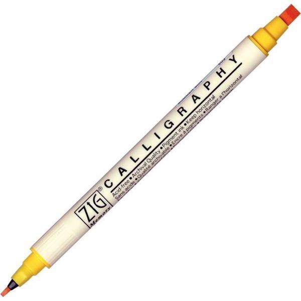 Supertrend Calligraphy Çift Uçlu Kaligrafi Kalemi 2 mm. + 5 mm. 503 Summer Sun - Image 1