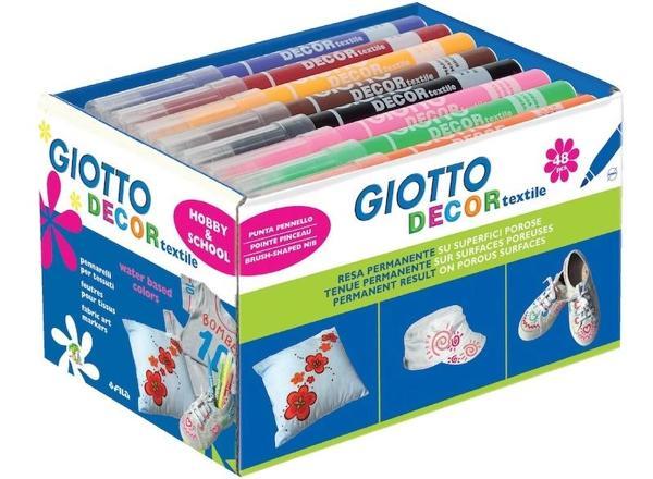Supertrend Decor Textile Kumaş Boyama Kalemi Seti 48'li Sınıf Seti - Image 1