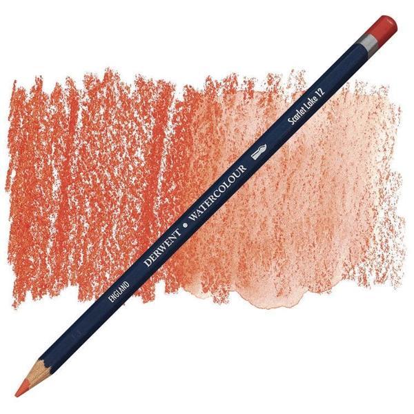 Supertrend Watercolour Pencil Suluboya Kalemi 12 Scarlet Lake - Image 1