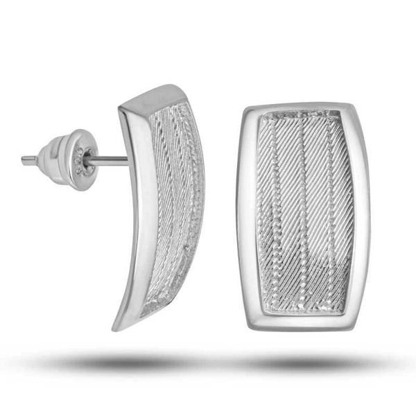 Supertrend Gümüş Trabzon Hasır Kadın Küpe - Image 1