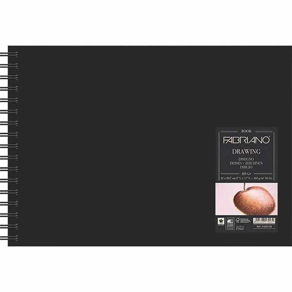Supertrend Drawing Book Spiralli Sert Kapak Eskiz Çizim Defteri 160 gr. A5 60 yaprak - Image 1