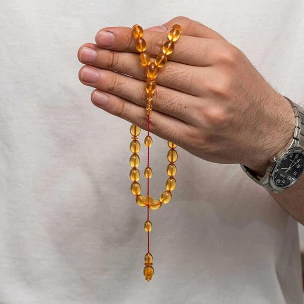 Supertrend Sıkma Kehribar Tesbih - Image 1