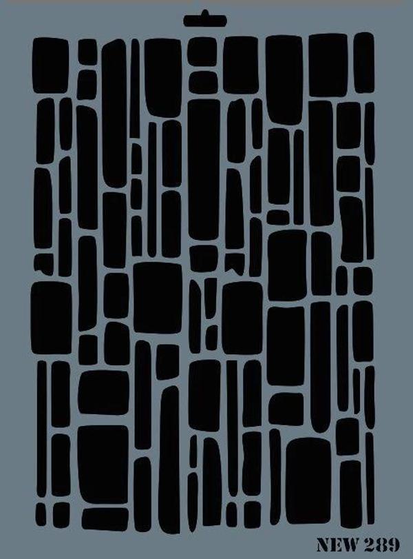 Supertrend Stencil Boyama Şablonu 25x35 cm. NEW-289 - Image 1