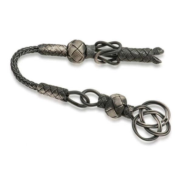 Supertrend Gümüş Trabzon Örmesi Kazaz Tesbih Püskülü - Image 1