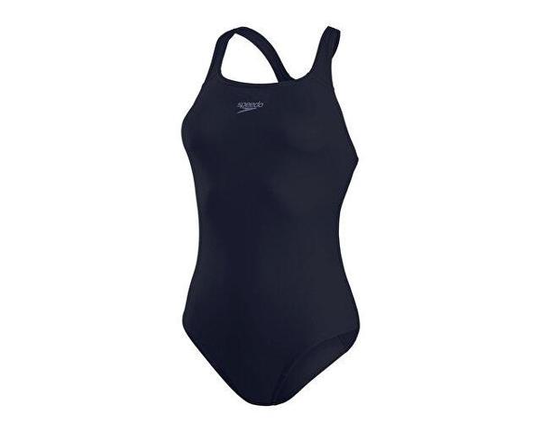 Speedo Eco End Ess Mdlt Af Navy Kadın Yüzücü Mayosu 8-13471D740 Siyah - Image 1