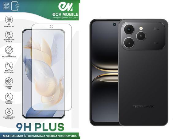 Tecno Spark 40 ile Uyumlu Ekran Koruyucu MAT Parmak İzi Bırakmayan Esnek Nano Kırılmayan - Image 1