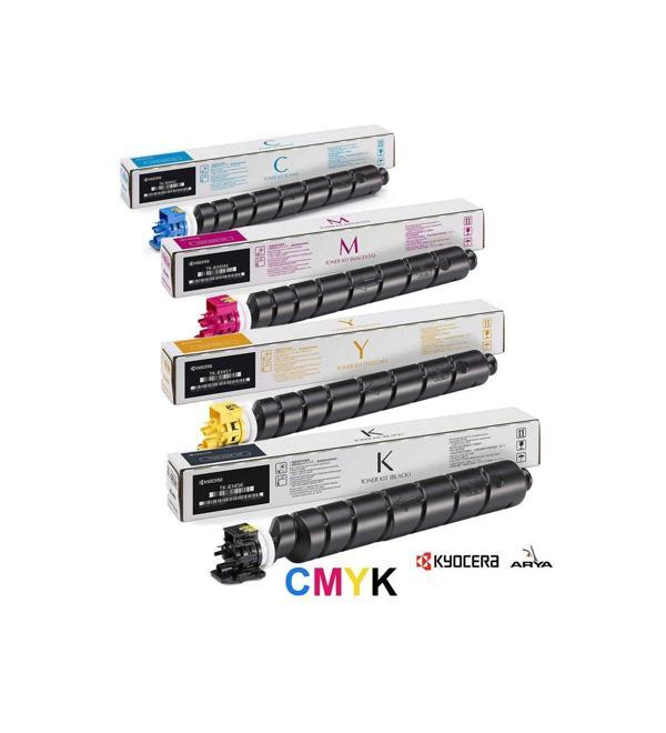  KYOCERA Tk-8365 Orjinal Toner Seti - 4 Renk- Cmyk- Taskalfa 2554ci - Image 1