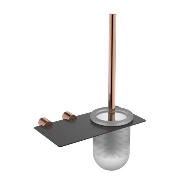 FONTANA KLOZET FIRÇASI FY-90304 (ROSE-SİYAH) - Image 1