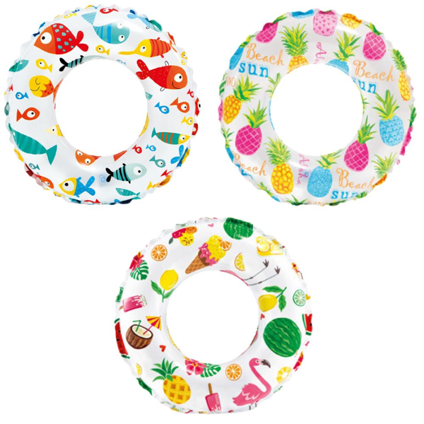 Desenli Lüks Simit 51 Cm İntex - 59230 - Image 1