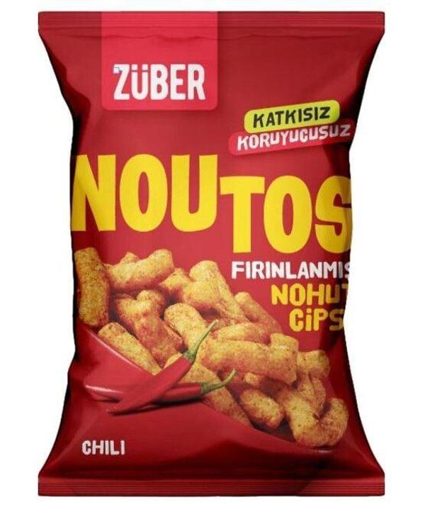 Züber Noutos Fırın Nohut Cipsi 55 Gr Chili - Image 1