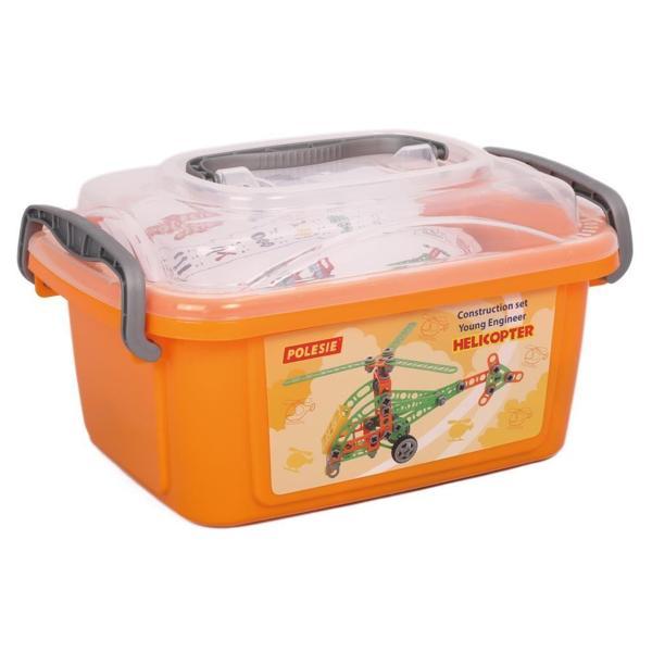 Polesie Mucit Tasarımcılar Helikopter Seti 129 Parça - POL-83418 - Image 1
