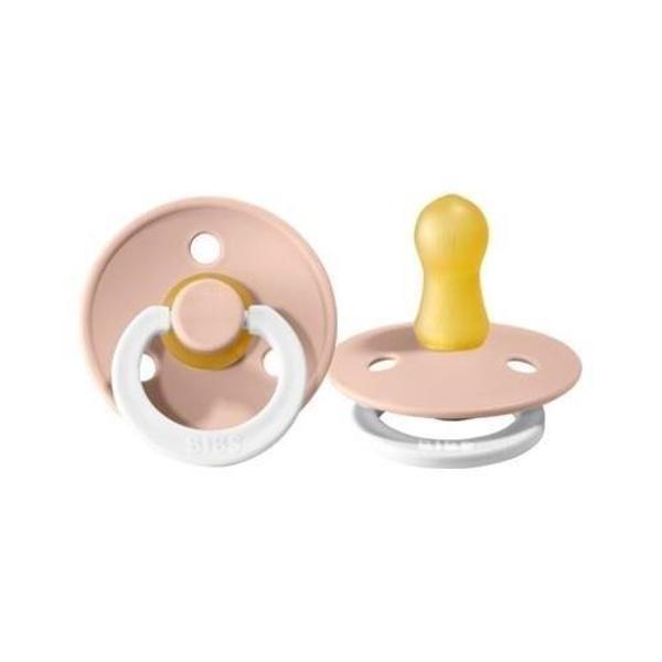 Bibs Colour Kauçuk Emzik 0-6 Ay Blush Nigth - Image 1