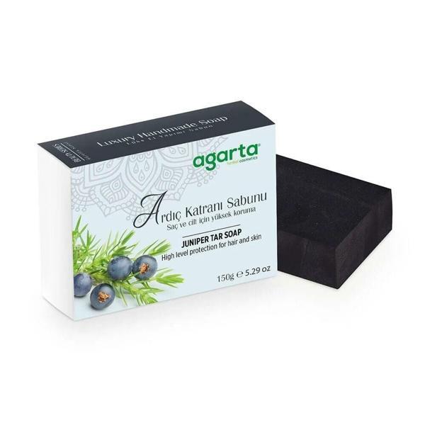 Agarta El Yapımı Güzellik Sabunu 150 Gr Ardıç Katranı - Image 1
