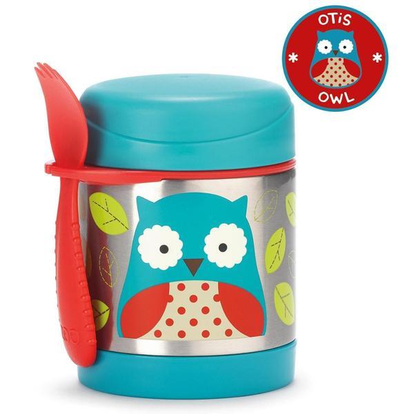 Skip Hop Zoo Paslanmaz Çelik Termos 325 ml Baykuş - Image 1