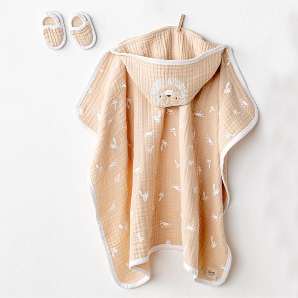 Andywawa AC24508 Müslin Smil All Day 80x80 Havlu Set Beige - Image 1