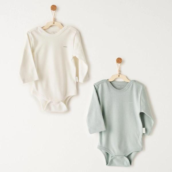 Andywawa AC26015 Mummy S Snuggle Saurus 2'li Badi Grey - Image 1