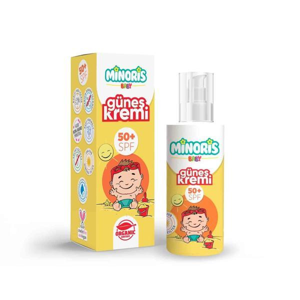Minoris Baby Organik Güneş Kremi 50 Spf 150ml - Image 1