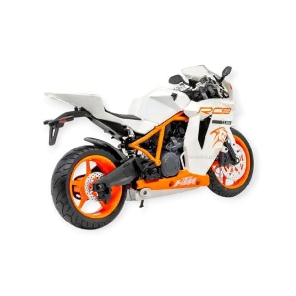 1:12 Ölçekli Model Motosiklet - HTM - HX797 - Beyaz - Image 1
