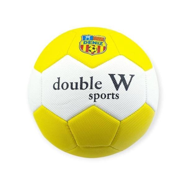 Futbol Topu Dikişli 420 gr No:5 - FB-660-SARI - Image 1
