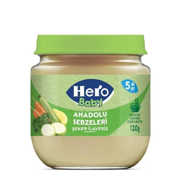 Hero Baby Anadolu Sebzeleri Kavanoz Mama 120 Gr - Image 1