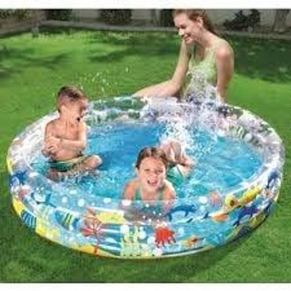 Bestway 3 Halkalı - Plaj Ortamı Desenli Havuz 152 * 30 Cm - 51004 - Image 1
