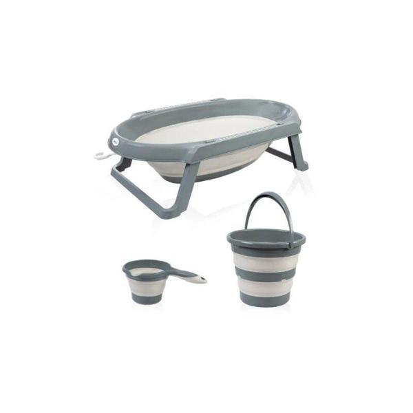BabyJem Katlanır Banyo Küvet Seti 765 Antrasit - Image 1