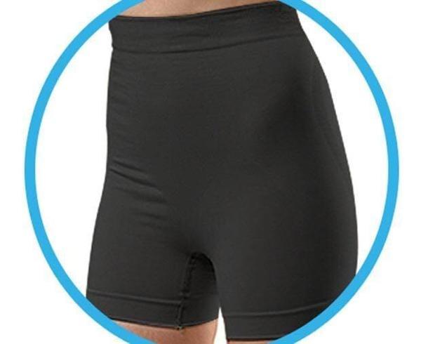 Mycey Doğum Sonrası Toparlayıcı Korse Kısa Paça Siyah - Image 1