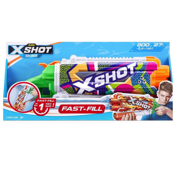 X-SHOT Su Tabancası - Hızlı Doldurma Fonksiyonlu - 11855 - Image 1