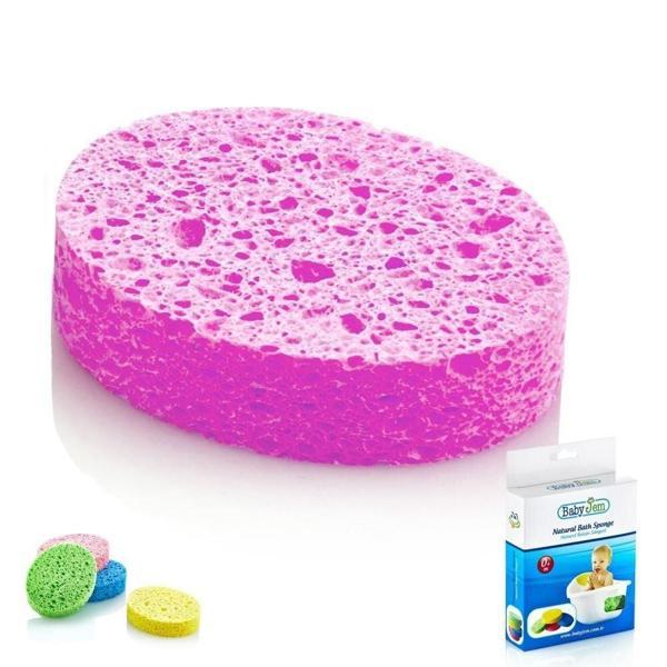 BabyJem Bebek Banyo Süngeri Selülozik 020 Pembe - Image 1