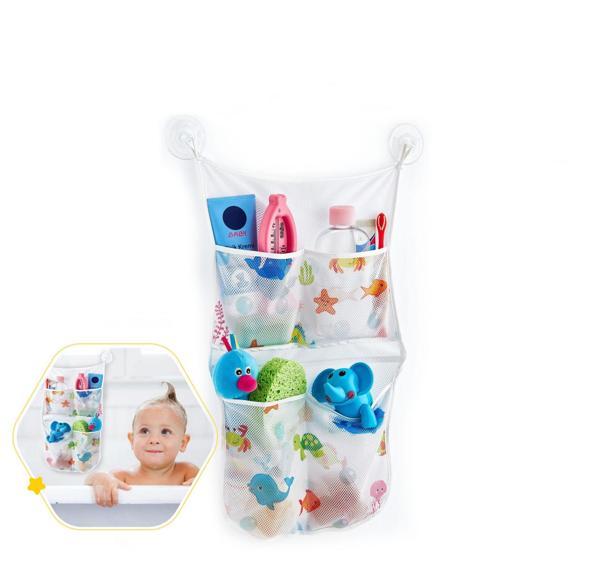 BabyJem Bebek Banyo Oyuncak Torbası 469 Beyaz - Image 1