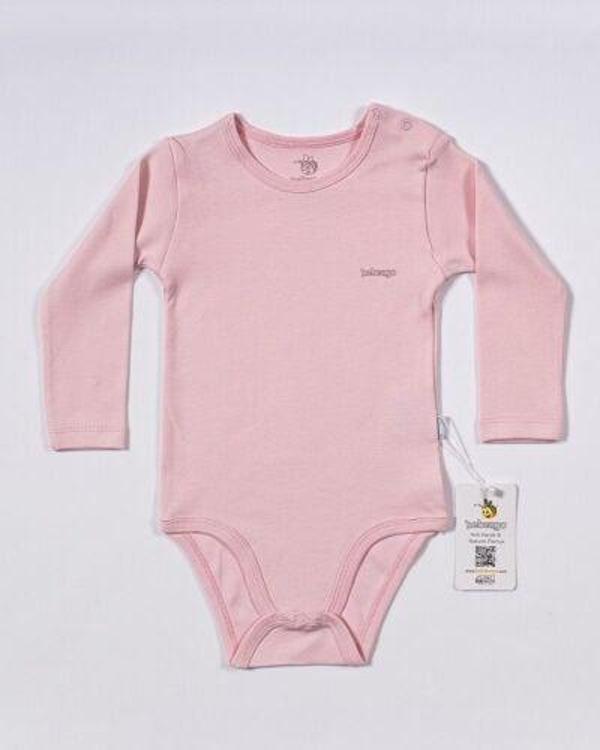 Bebengo BU4020 Basıc Uzun Kol Body Pembe - Image 1