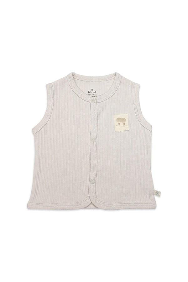 Bistyle Modal Flying Balloons Bebek Yelek BS18110 Bej - Image 1