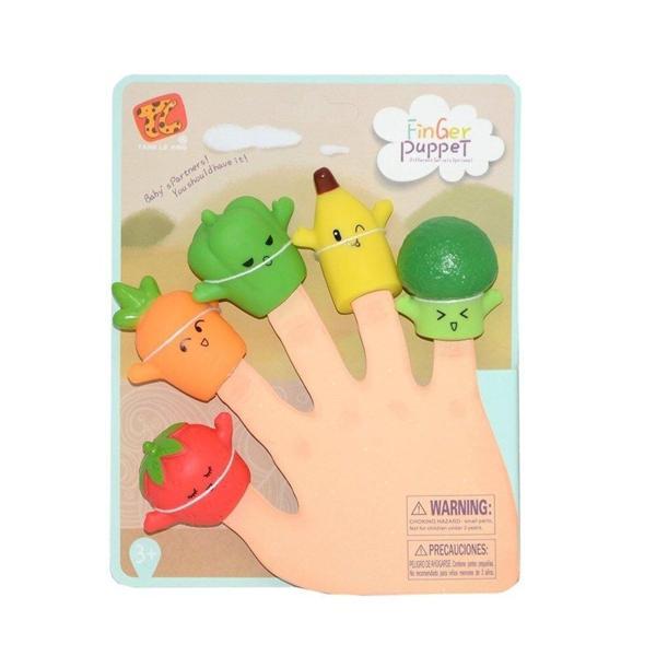 Finger Puppet Meyve Figürlü Parmak Kuklası - Image 1