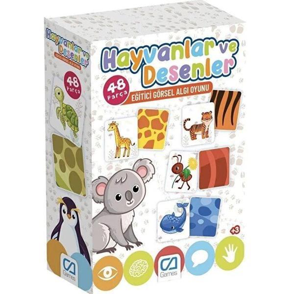 Games Hayvanlar ve Desenleri 48 Parça 5155 - Image 1