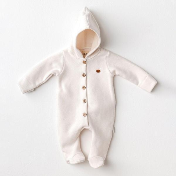 Andywawa AC25153 Soft Bebe Tulum Ekru - Image 1