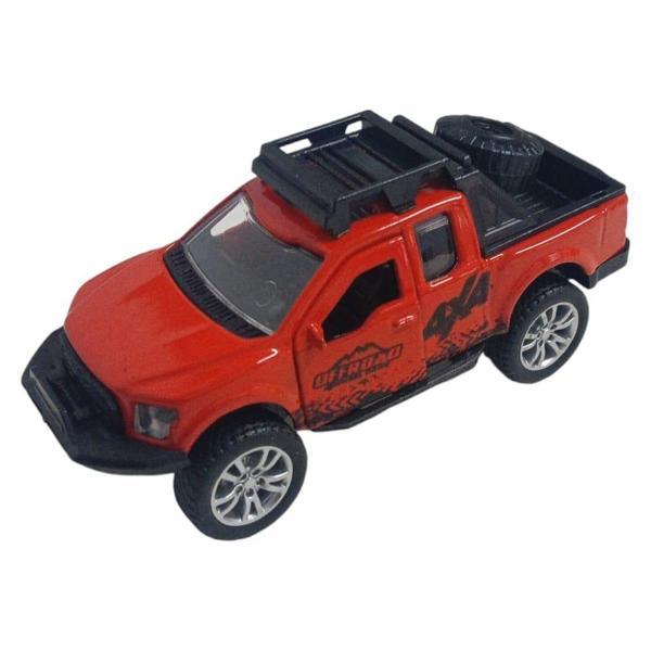 Çek Bırak Metal Arazi Aracı 13 cm - Kırmızı - Image 1