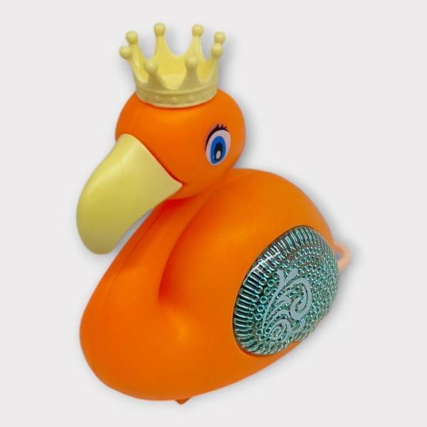 Kurmalı Işıklı Sevimli Flamingo - Turuncu - Image 1