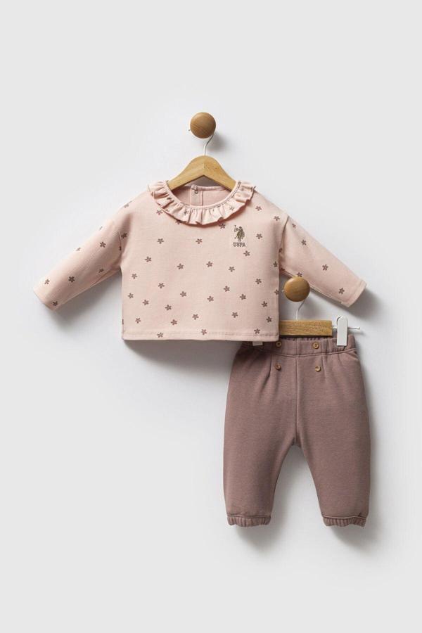 U.S. Polo Assn 2 li Takım USB2759 Pudra - Image 1