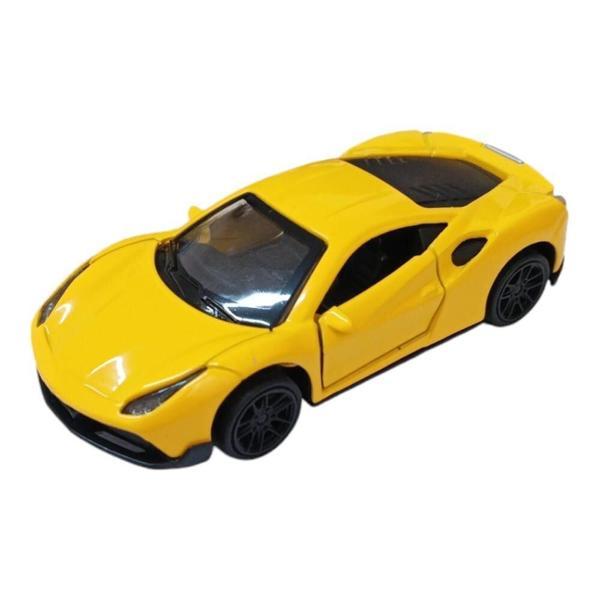 Çek Bırak Metal Araba - 4311B - Sarı - Image 1