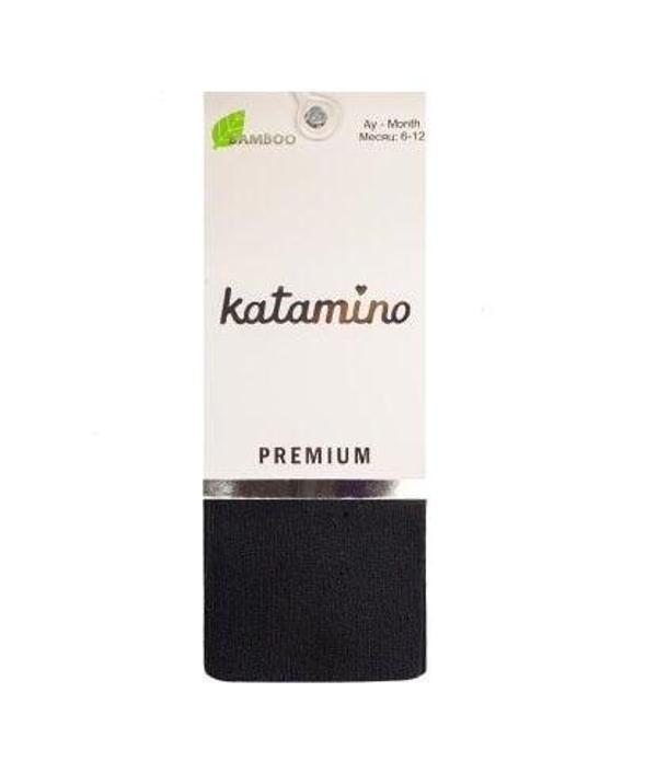 Katamino Liva Bebek Bambu Külotlu Çorap K36000 Siyah - Image 1
