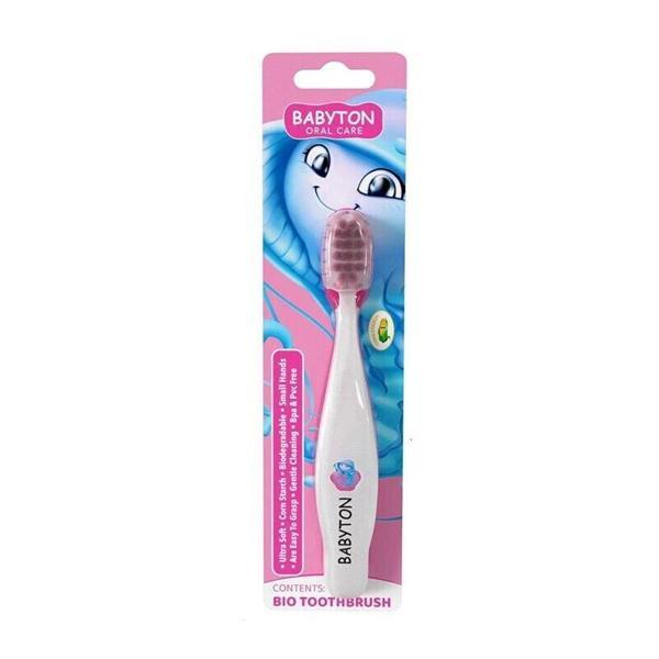 Babyton Bio Ultra Yumuşak Çocuk Diş Fırçası Denizanası - Image 1