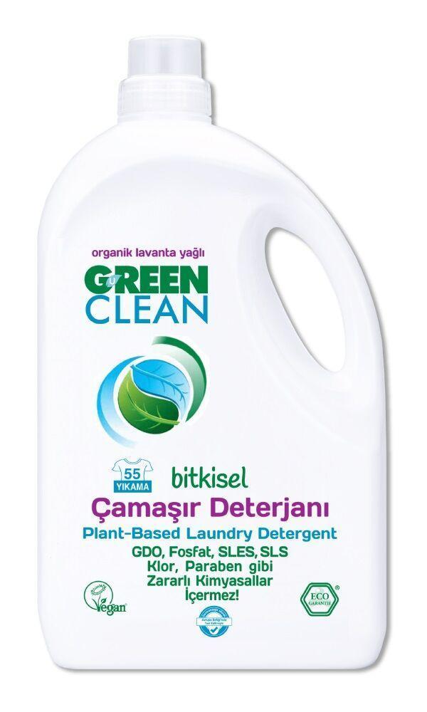Green Clean Bitkisel Çamaşır Deterjanı 2750ml - Image 1
