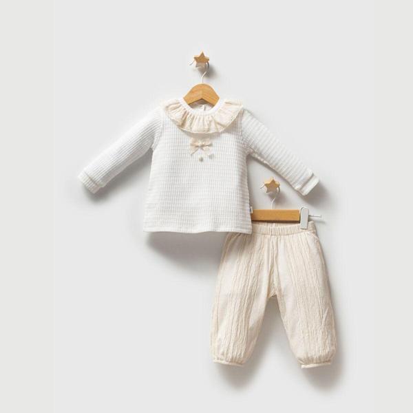 Tongs Baby Authentic 2'li Takım 5564 Ekru - Image 1