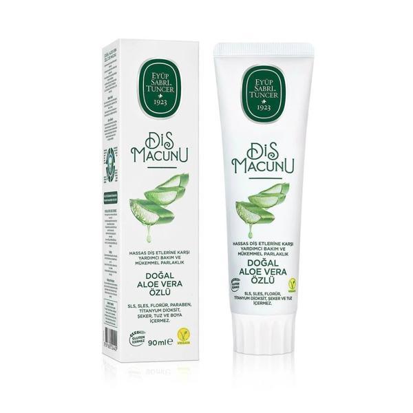 Eyüp Sabri Tuncer Doğal Diş Macunu 90 Gr Aloe Vera - Image 1