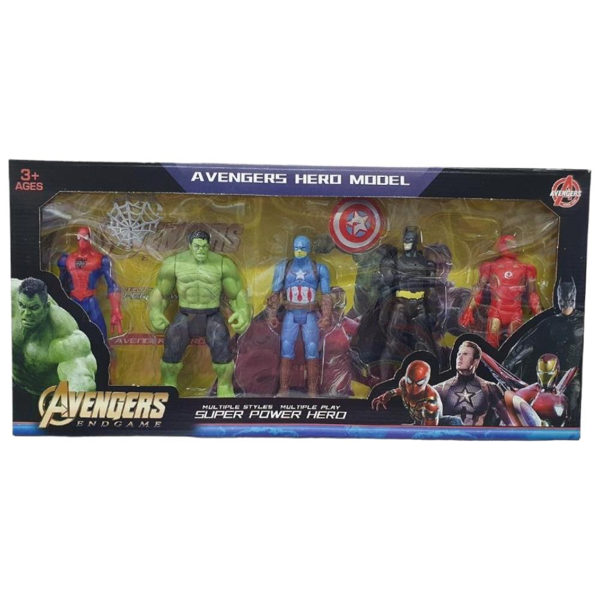 Avengers End Game  5 li Figür Set - 2156-5 - Image 1