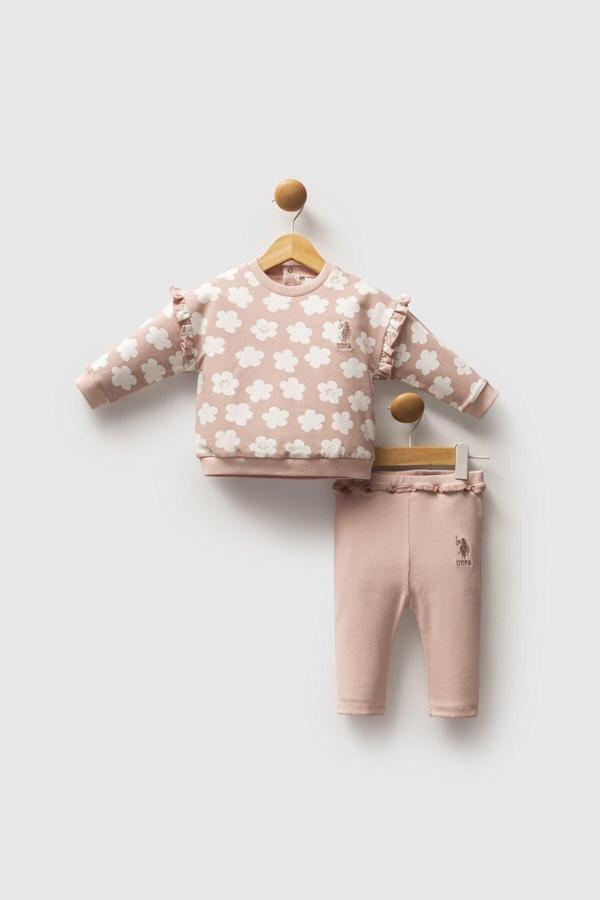 U.S. Polo Assn 2 li Takım USB2770 Pudra - Image 1