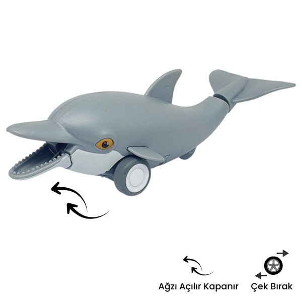 Sürtmeli Hayvanlar Serisi - H-53 - Yunus Balığı - Image 1